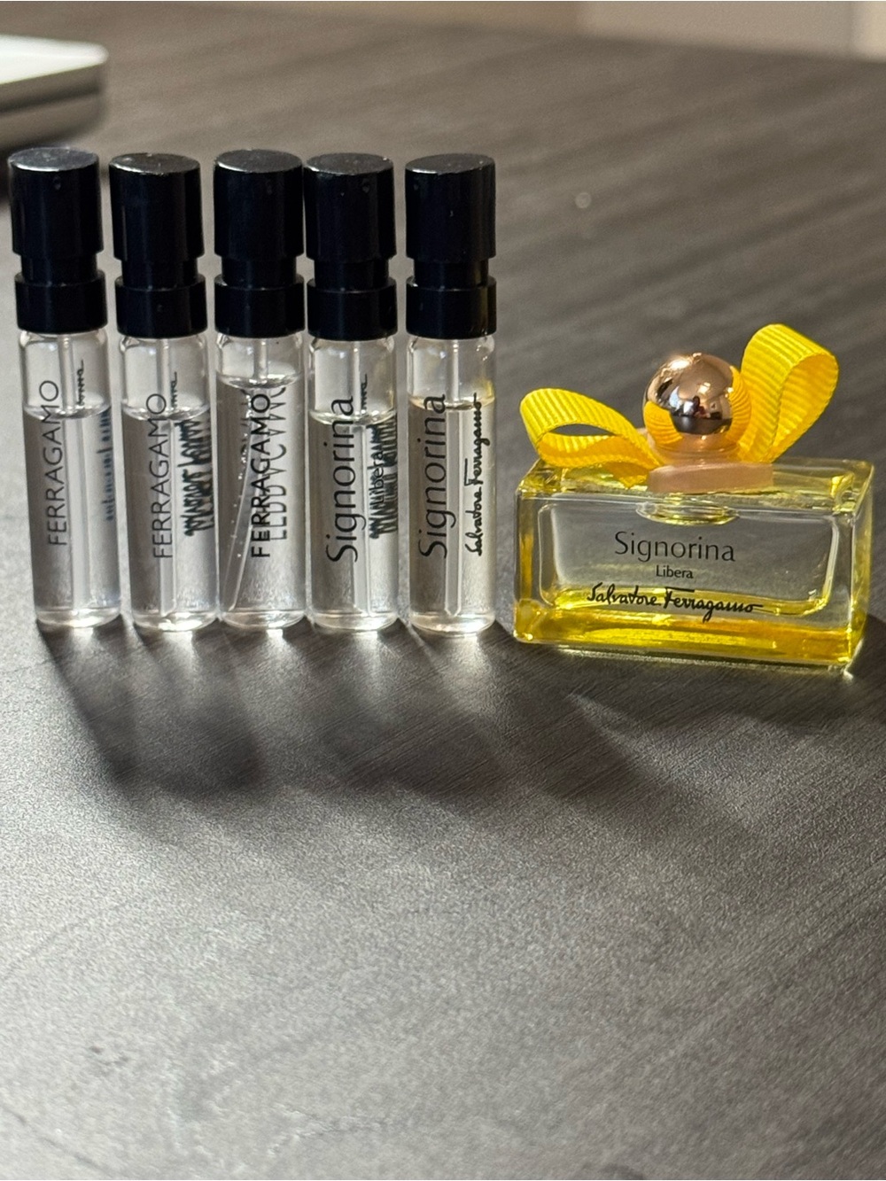 Salvatore Ferragamo perfume sample lot